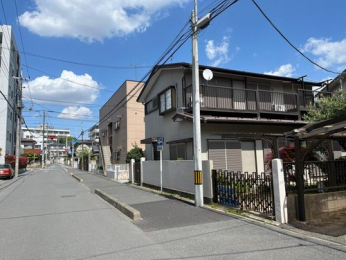 前面道路含む現地写真　-