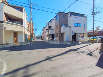 前面道路含む現地写真　-