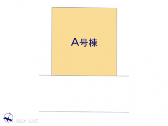 全体区画図　図面と異なる場合は現況を優先