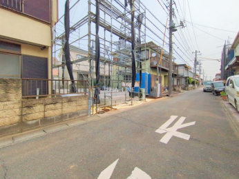 前面道路含む現地写真　-