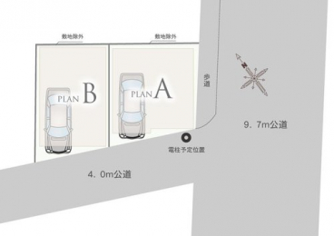 全体区画図　-
