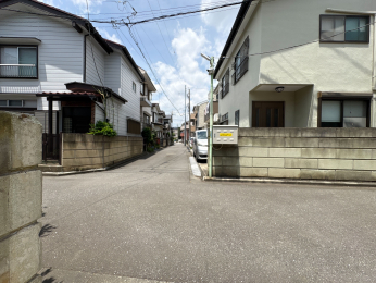 前面道路含む現地写真　-