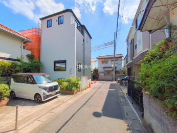前面道路含む現地写真　-