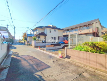 �O�ʓ��H�܂ތ��n�ʐ^�@-