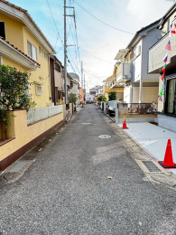 �O�ʓ��H�܂ތ��n�ʐ^�@-