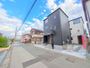 �O�ʓ��H�܂ތ��n�ʐ^�@-