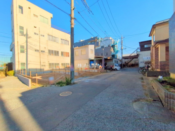 �O�ʓ��H�܂ތ��n�ʐ^�@-