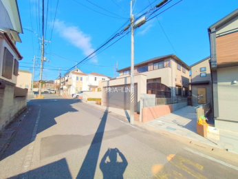 �O�ʓ��H�܂ތ��n�ʐ^�@-