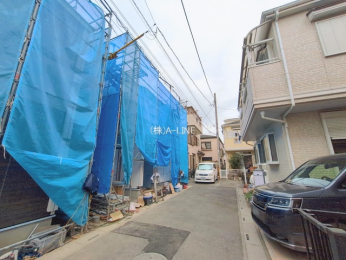 �O�ʓ��H�܂ތ��n�ʐ^�@-