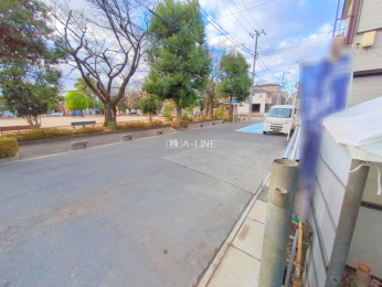 �O�ʓ��H�܂ތ��n�ʐ^�@-