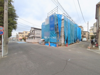 �O�ʓ��H�܂ތ��n�ʐ^�@-