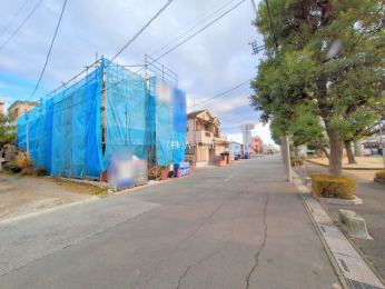 �O�ʓ��H�܂ތ��n�ʐ^�@-