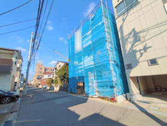 �O�ʓ��H�܂ތ��n�ʐ^�@-