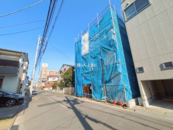 �O�ʓ��H�܂ތ��n�ʐ^�@-