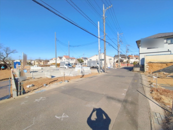 �O�ʓ��H�܂ތ��n�ʐ^�@-