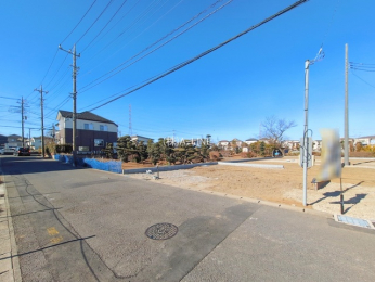 �O�ʓ��H�܂ތ��n�ʐ^�@-