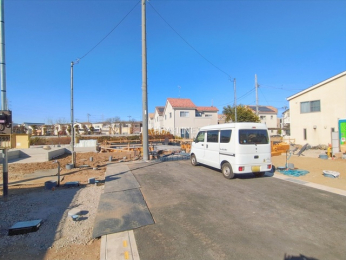 �O�ʓ��H�܂ތ��n�ʐ^�@-