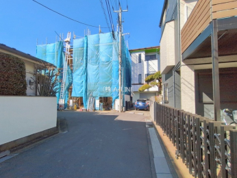 �O�ʓ��H�܂ތ��n�ʐ^�@-