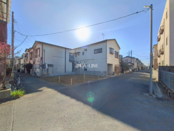 �O�ʓ��H�܂ތ��n�ʐ^�@-