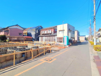 �O�ʓ��H�܂ތ��n�ʐ^�@-