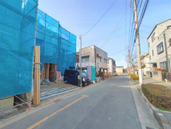 �O�ʓ��H�܂ތ��n�ʐ^�@-