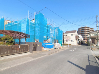 �O�ʓ��H�܂ތ��n�ʐ^�@-