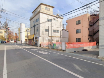 �O�ʓ��H�܂ތ��n�ʐ^�@-