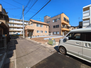 �O�ʓ��H�܂ތ��n�ʐ^�@-