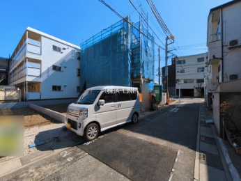 �O�ʓ��H�܂ތ��n�ʐ^�@-