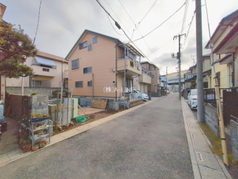 �O�ʓ��H�܂ތ��n�ʐ^�@-