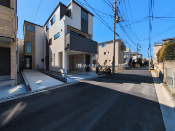 �O�ʓ��H�܂ތ��n�ʐ^�@-