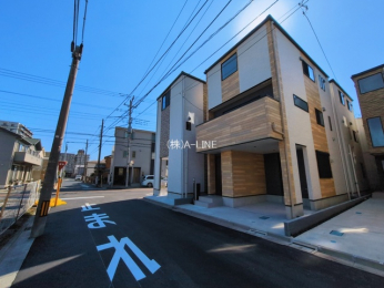 �O�ʓ��H�܂ތ��n�ʐ^�@-