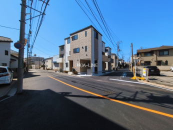 �O�ʓ��H�܂ތ��n�ʐ^�@-