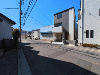 �O�ʓ��H�܂ތ��n�ʐ^�@-