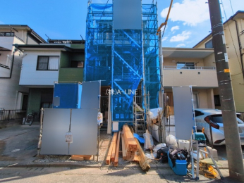 �O�ʓ��H�܂ތ��n�ʐ^�@-