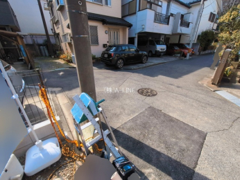 �O�ʓ��H�܂ތ��n�ʐ^�@-