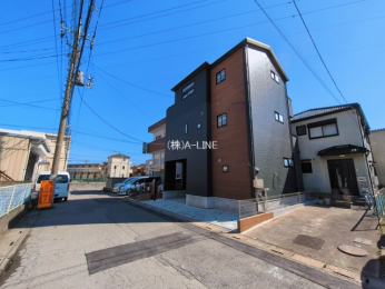 �O�ʓ��H�܂ތ��n�ʐ^�@-