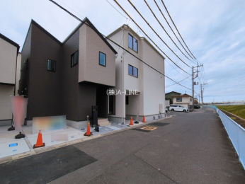 �O�ʓ��H�܂ތ��n�ʐ^�@-