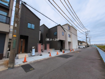 �O�ʓ��H�܂ތ��n�ʐ^�@-