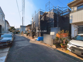 �O�ʓ��H�܂ތ��n�ʐ^�@-