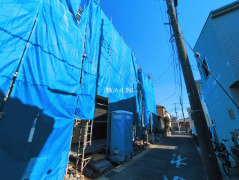 �O�ʓ��H�܂ތ��n�ʐ^�@-