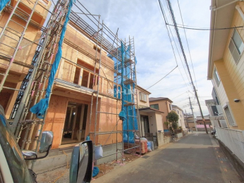 �O�ʓ��H�܂ތ��n�ʐ^�@-