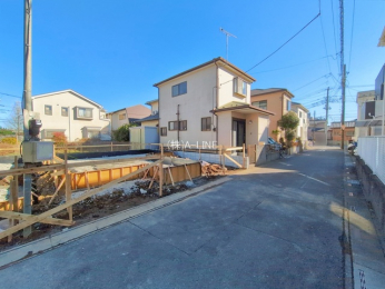 �O�ʓ��H�܂ތ��n�ʐ^�@-