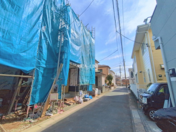 �O�ʓ��H�܂ތ��n�ʐ^�@-