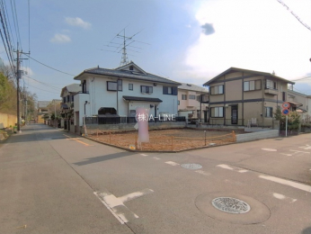 �O�ʓ��H�܂ތ��n�ʐ^�@-