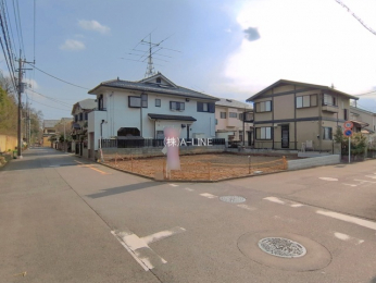 �O�ʓ��H�܂ތ��n�ʐ^�@-