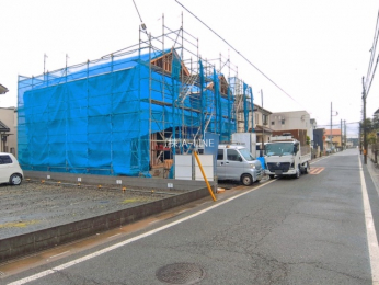 �O�ʓ��H�܂ތ��n�ʐ^�@-