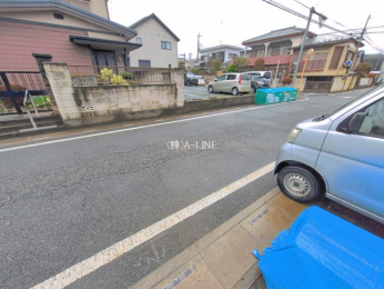 �O�ʓ��H�܂ތ��n�ʐ^�@-