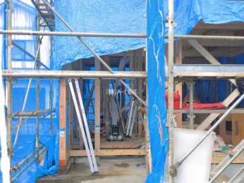 �O�ʓ��H�܂ތ��n�ʐ^�@-