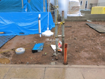 �O�ʓ��H�܂ތ��n�ʐ^�@-